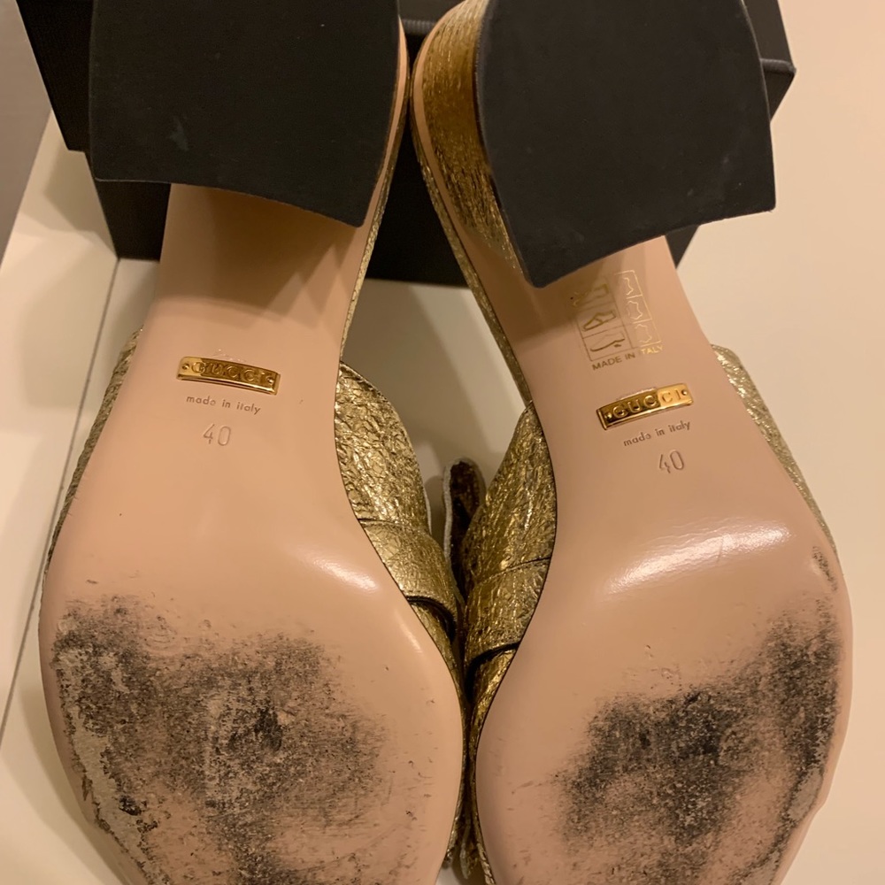 🚫SOLD🚫Gucci Marmont Slides - Picture 6 of 6